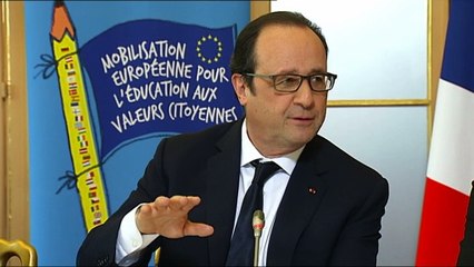 Allocution lors de la réunion des ministres européens de l'Education