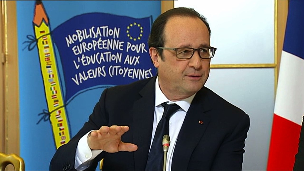 Allocution lors de la réunion des ministres européens de l'Education
