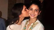 Deepika Padukone Kisses Anushka Sharma In Public