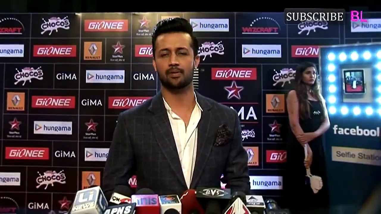 Gima‬ Awards 2015 - Atif Aslam at Red Carpet Full HD Video