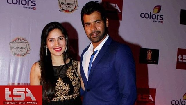 Kanchi Kaul And Shabbir Ahluwalia @ Red Carpet Of Colors Television Style Awards 2015