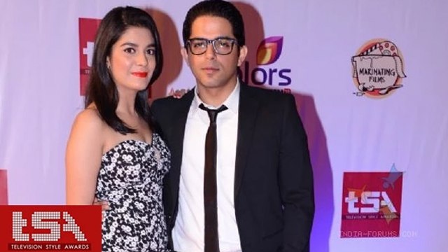 Raj Singh Arora And Pooja Gor @ Red Carpet Of Colors Television Style Awards 2015