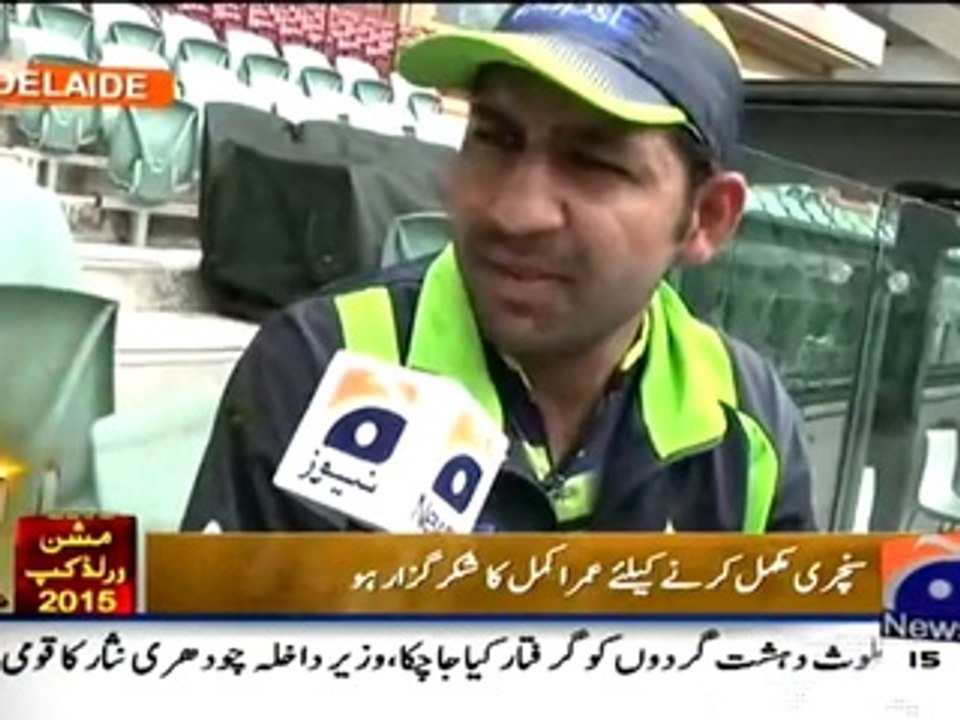 What Umar Akmal Said to Sarfaraz Ahmed when he was on Nervous 90 ??