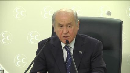 Bahçeli: "Türkiye'yi Bir Karanlığa Sokmak Doğru Değildir"