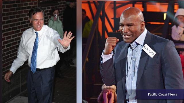 Boxing Match to Feature Mitt Romney vs. Evander Holyfield