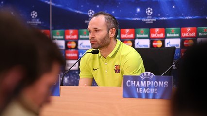 Iniesta: "Debemos jugar como en la ida"