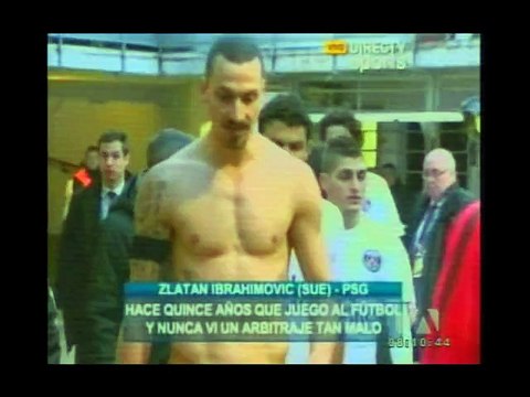 Zlatan Ibrahimovic en problemas por polémicas declaraciones