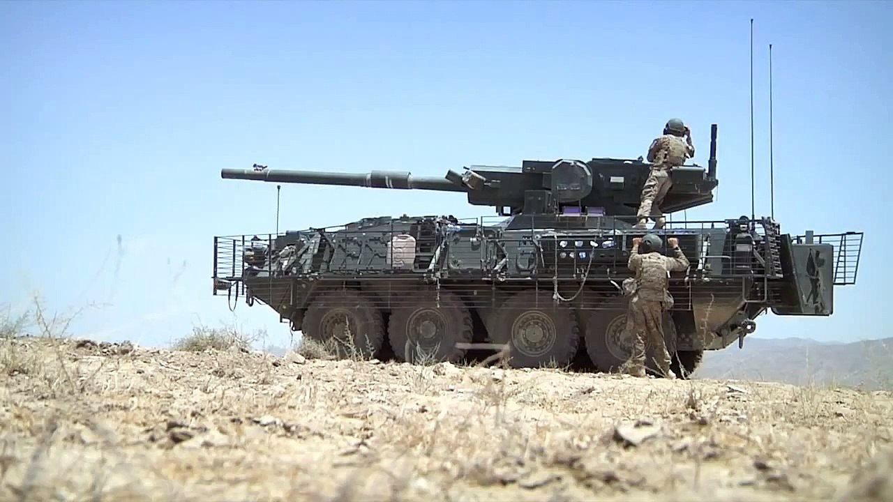 M1128 Stryker in Action