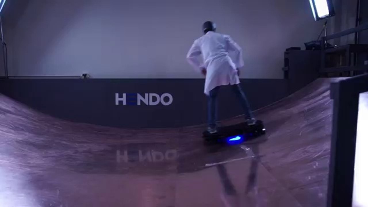 Hendo hoverboard : le skateboard volant