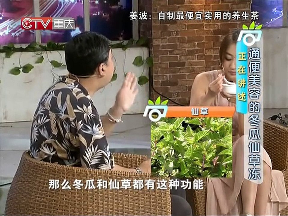 20130910 爱尚健康 dm  通便美容的冬瓜仙草冻