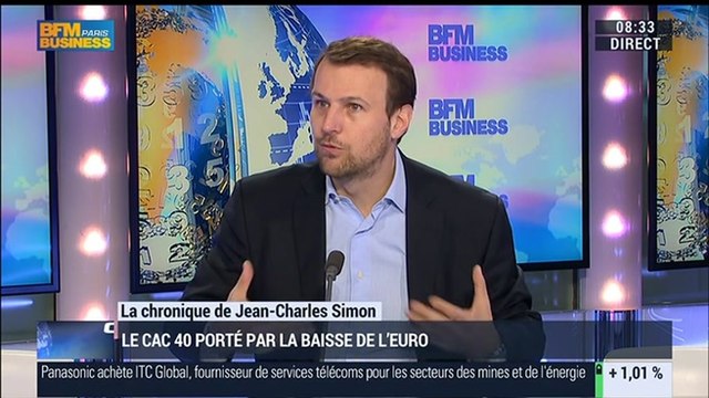 Jean-Charles Simon: La baisse de l'euro et la hausse du CAC 40 vont-elles se poursuivre ? - 17/03