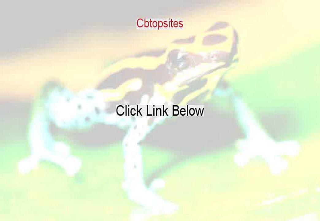 Cbtopsites Review (Watch this 2015)