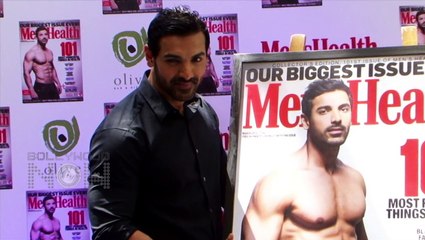 John Abraham Launches Men's Health Magazine