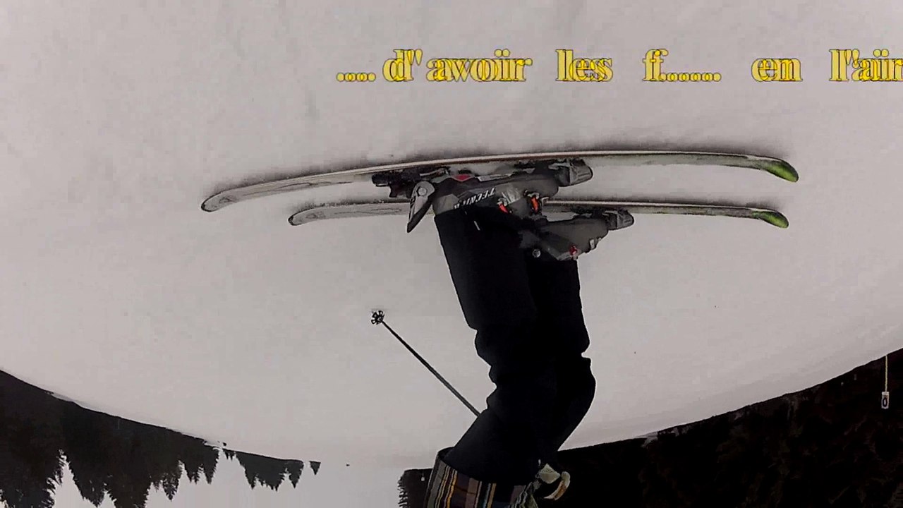GoPro ski-A l'endroit ou à l'envers ?? à St Gervais