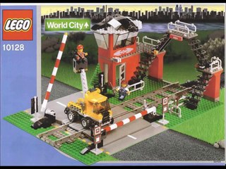 Lego World City Train Level Crossing (10128)