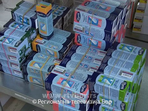 Apoteka Bor spremno protiv gripa, 17. mart 2015. (RTV Bor)