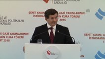 Davutoğlu - Şehit Yakınları ve Gazilere Sağlanan İmkanlar