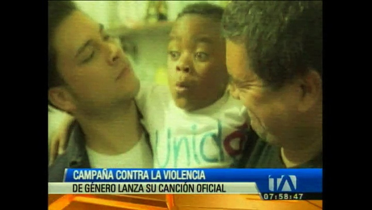 Lanzan la canción oficial de campaña contra la violencia de género