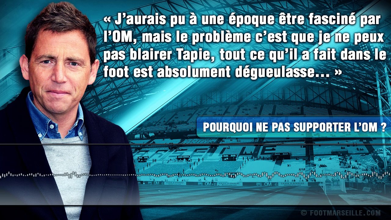 Daniel Riolo : " Tout ce qu'a fait Tapie à l'OM est dégueulasse "