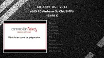 Annonce Occasion CITROëN DS3 Cabrio e-HDi 90 Airdream So Chic BMP6 2013