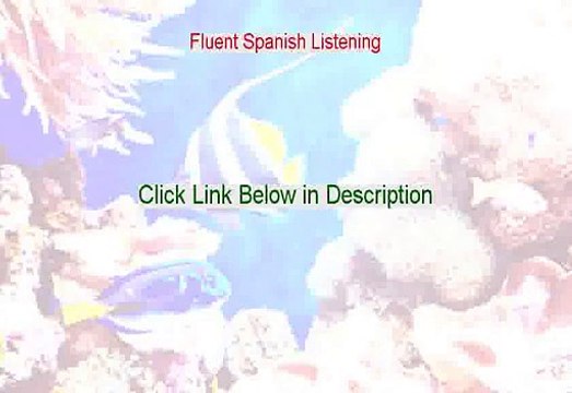 Fluent Spanish Listening PDF Free - Instant Download