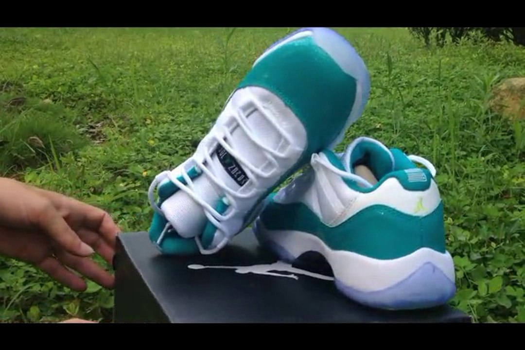 Authentic Air Jordan 11 Low “Turbo Green” Online Review kicksgrid1.ru