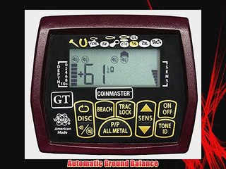 White's Coinmaster GT Metal Detector - 800-0339