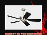Emerson CF787BS Carrera Grande Indoor/Outdoor Ceiling Fan 54-Inch 60-Inch or 72-Inch Blade