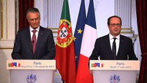 Déclaration conjointe avec le président du Portugal, M. Anibal Cavaco Silva