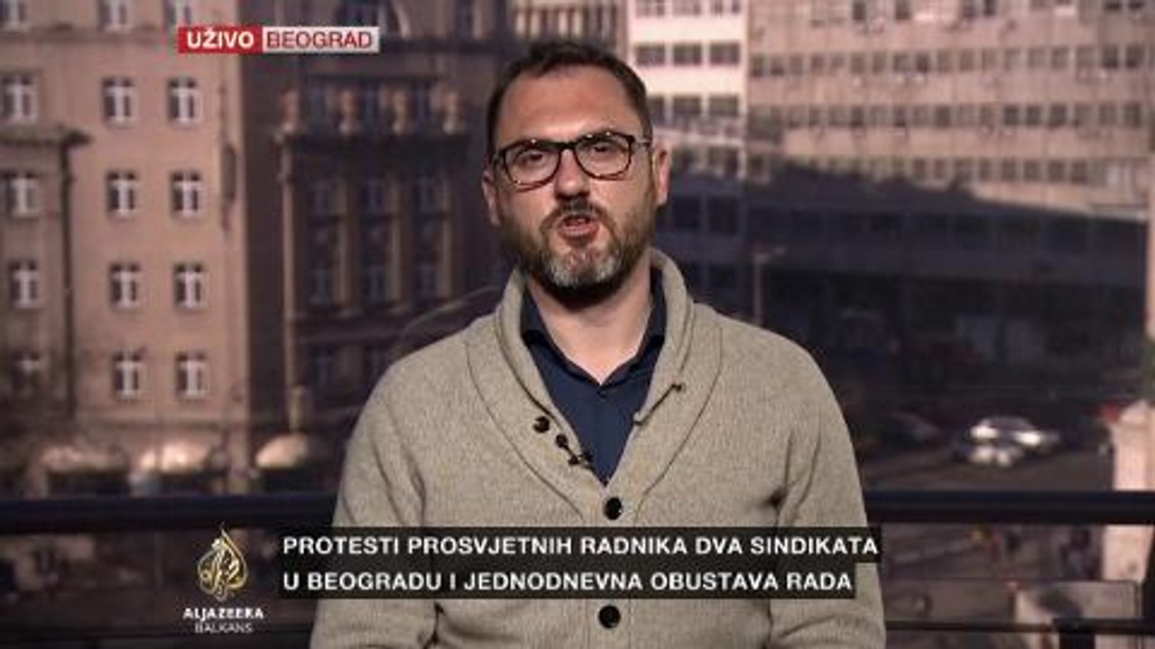 Subotić o protestu prosvjetara u Beogradu