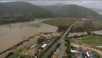 Intempéries en Corse : le survol des zones inondées