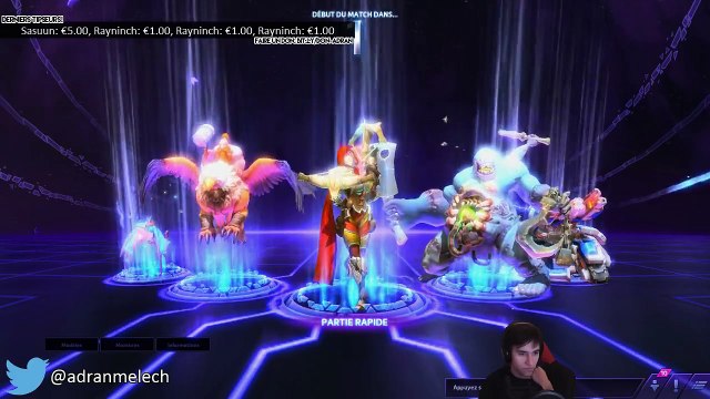 Replay Heroes of the Storm + World of Warcraft - 17 Mars 2015