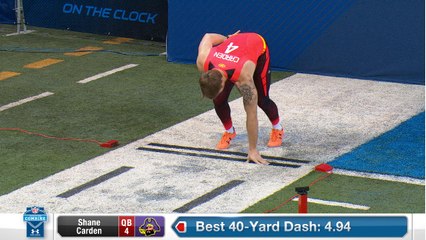 2015 Combine workout: Shane Carden