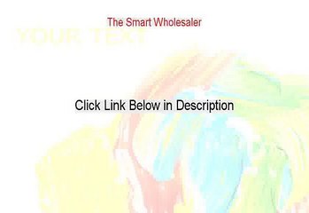 The Smart Wholesaler PDF Free (Get It Now)