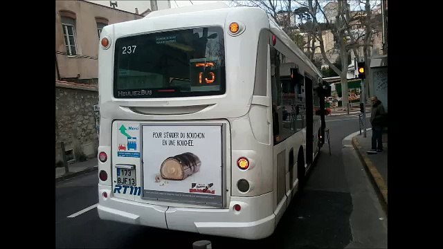 [Sound] Bus Heuliez Bus Access'Bus GX 127 n°237 de la RTM - Marseille sur la ligne 73
