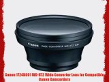 Canon 1724B001 WD-H72 Wide Converter Lens for Compatible Canon Camcorders