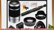 Sony SEL55210 e-mount - 55-210mm F4.5-6.3 Lens (White Box) with Kit: 0.43x Wide Angle Lens