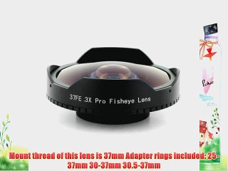 Download Video: Albinar 0.3X HD Ultra Fisheye Lens for Canon DC40 DC50 HV10 Optura 10 20 VIXIA HF M30 M300