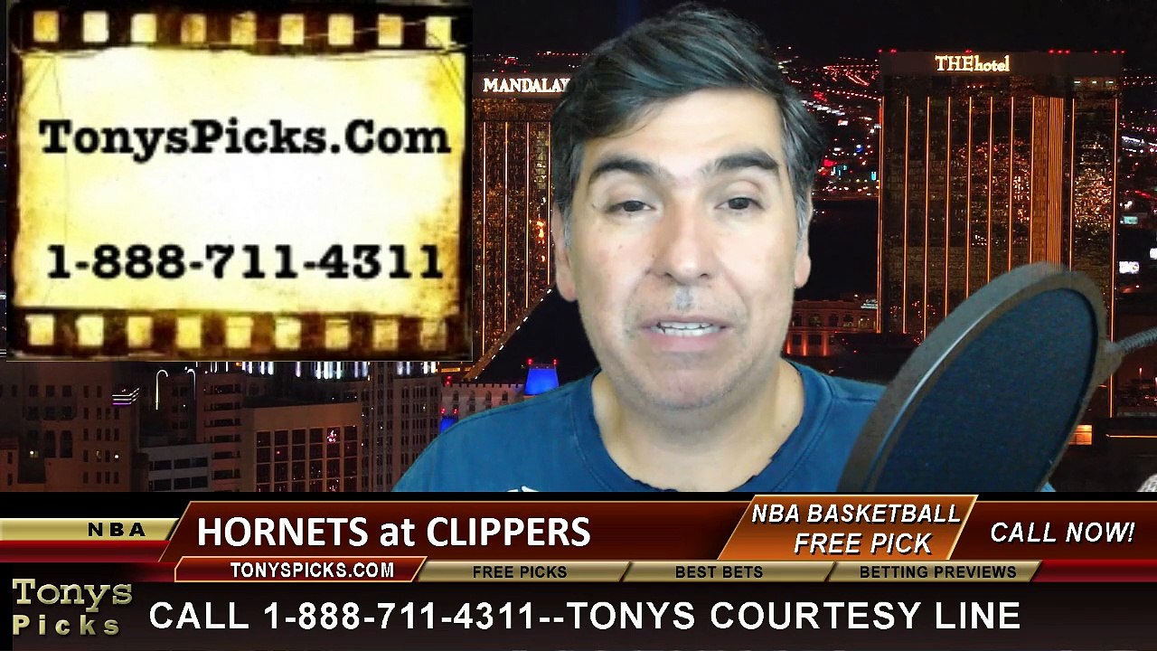 LA Clippers vs. Charlotte Hornets Free Pick Prediction NBA Pro Basketball Odds Preview 3-17-2015