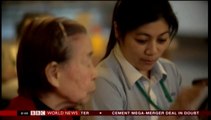 BBC。日本の高齢者介護の問題