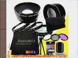 77mm Macro Close Up Kit   Wide Angle   2x Telephoto Lenses   3 Piece Filter Kit for Nikon D3200