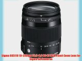 Sigma 885110 18-200mm F3.5-6.3 DC OS HSM Fixed-Zoom Lens for Sigma SA Cameras