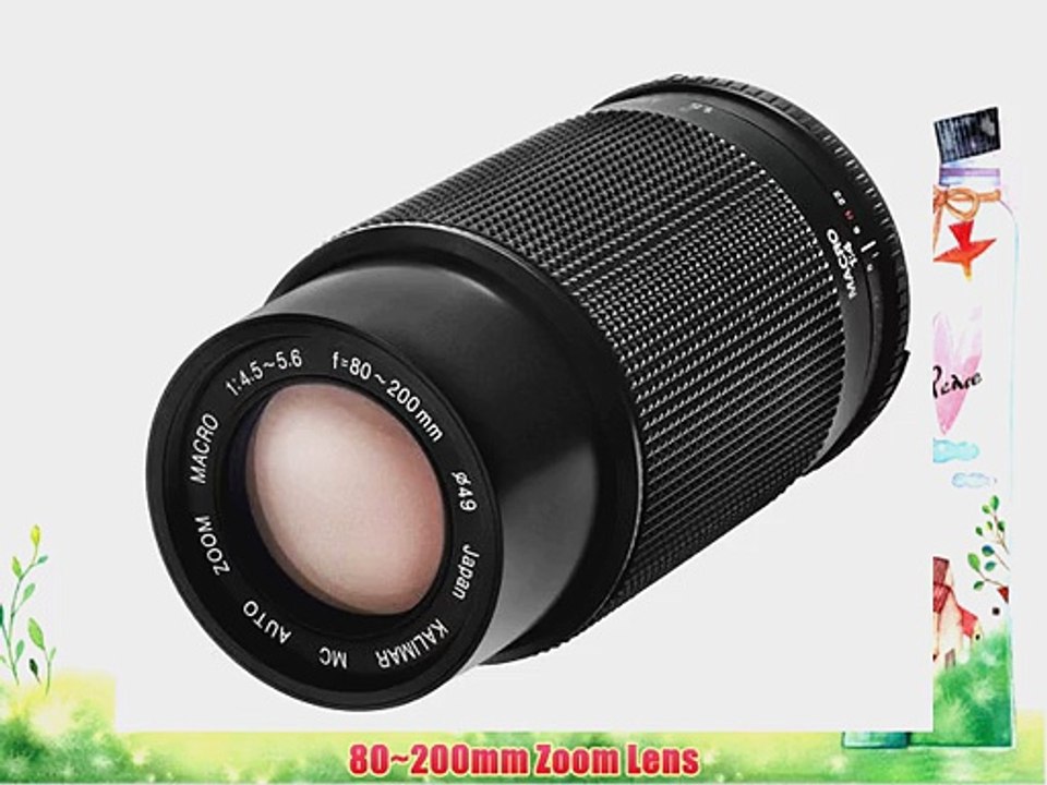 Kalimar 80200mm f/4.55.6 MultiCoated Macro Zoom Lens (Minolta MD