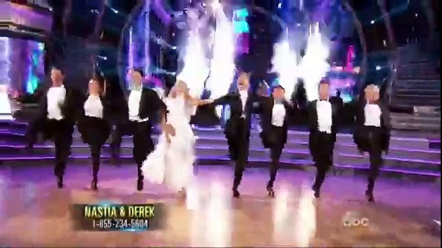 Nastia Liukin and Derek Hough- Foxtrot (Week 1)