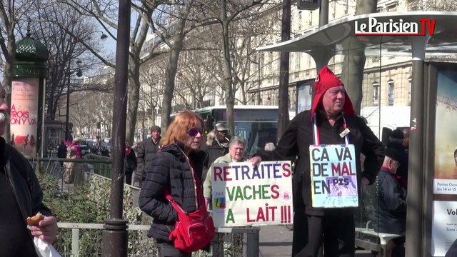 Entre colère et désespoir, les retraités descendent dans la rue