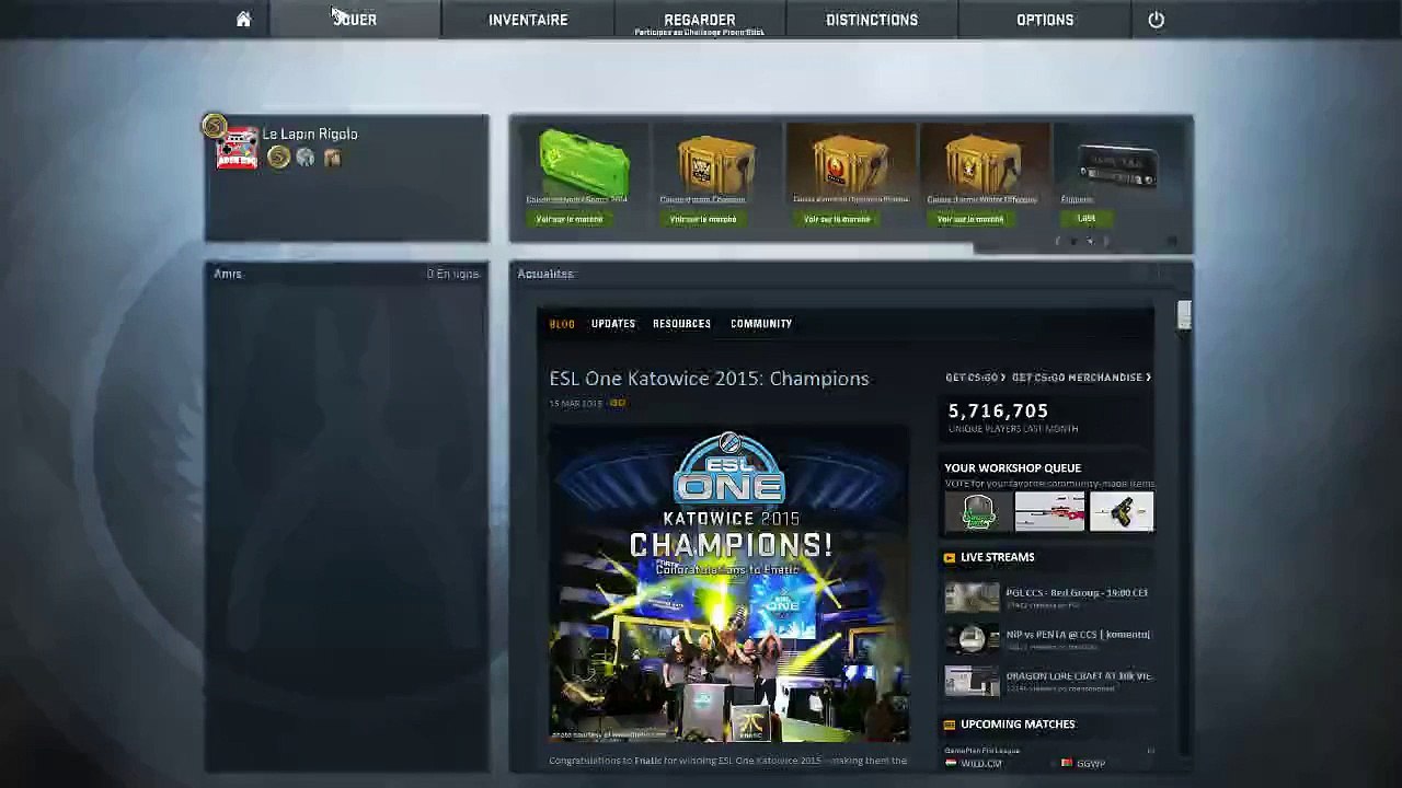 Live sur leveldown : MineDead, ou du ligue of legend (REPLAY)
