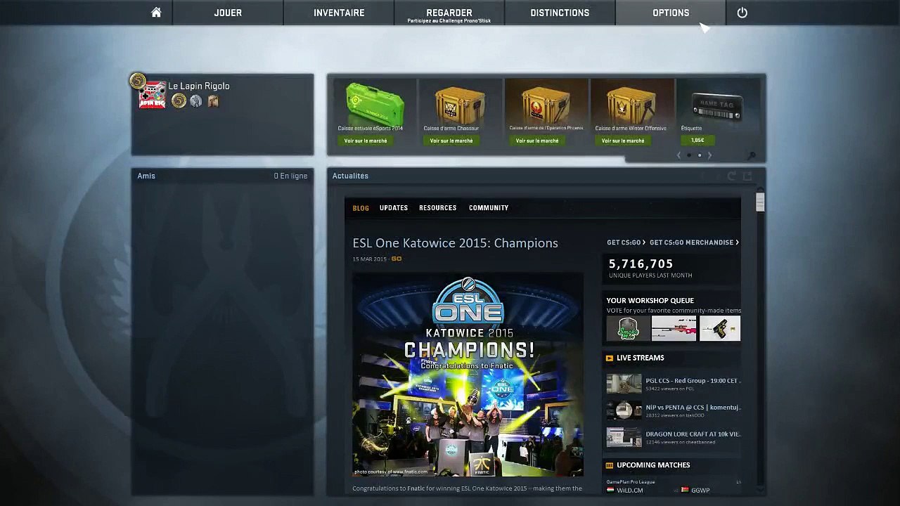 Live sur leveldown : MineDead, ou du ligue of legend (REPLAY)
