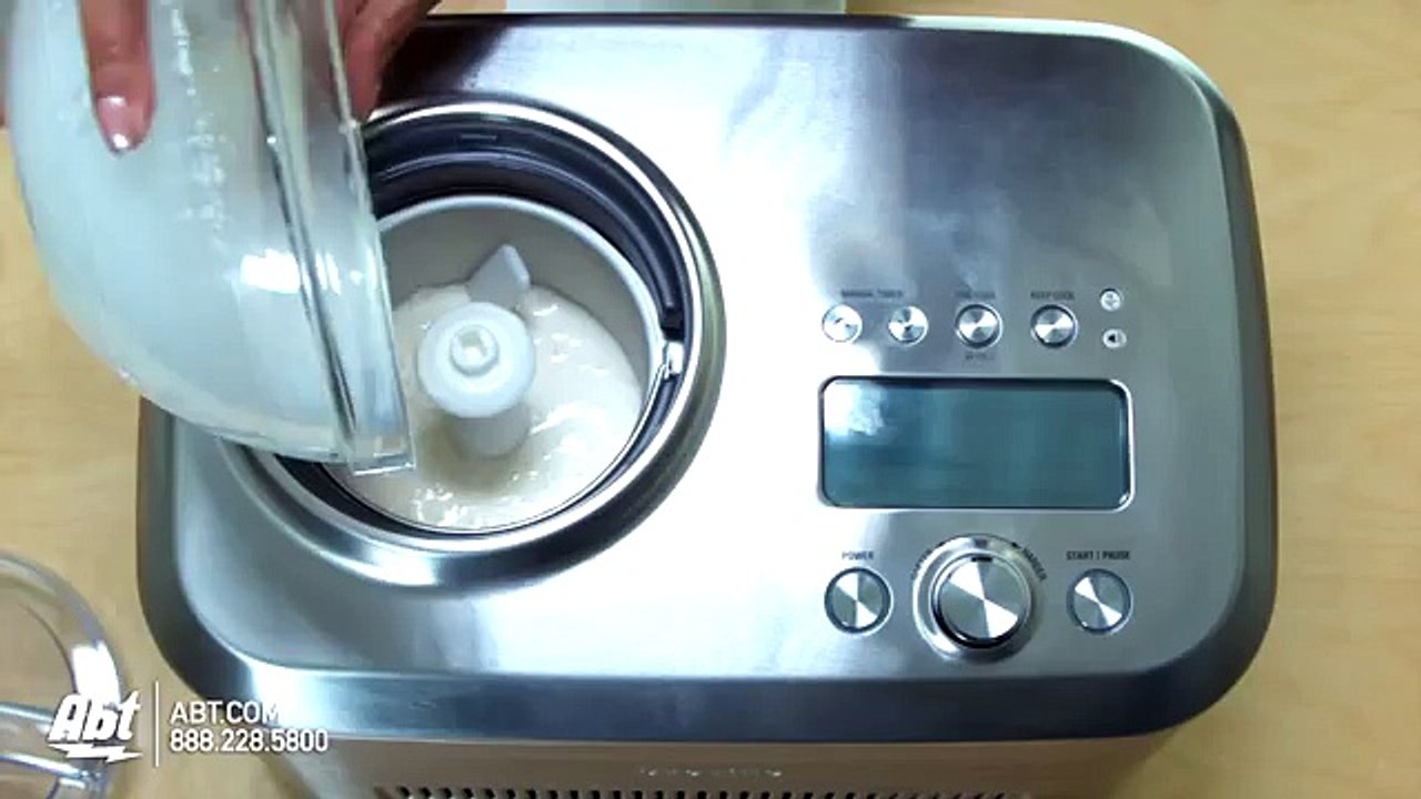 Breville Smart Scoop Ice Cream Maker BCI600XL Compresor-Best Ice Cream Maker