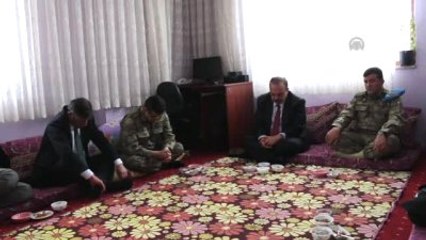 Vali Canbolat, Şehit ve Gazi Ailelerini Ziyaret Etti