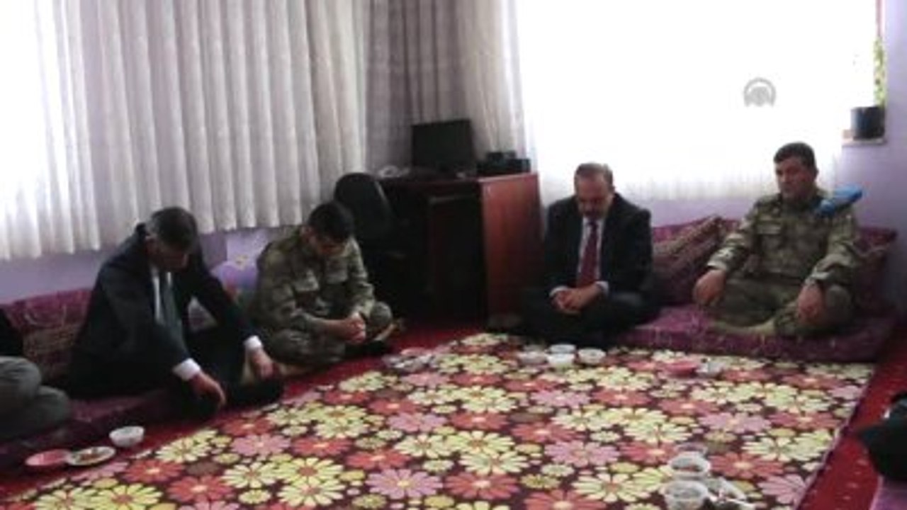 Vali Canbolat, Şehit ve Gazi Ailelerini Ziyaret Etti